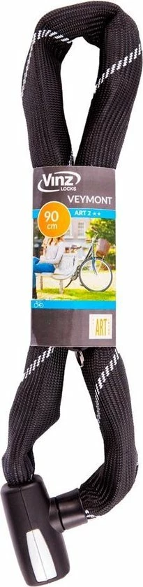VINZ Veymont Fietsslot / Kettingslot ART2 - 90cm 3 VINZ Veymont Fietsslot / Kettingslot ART2 - 90cm - Afbeelding 3