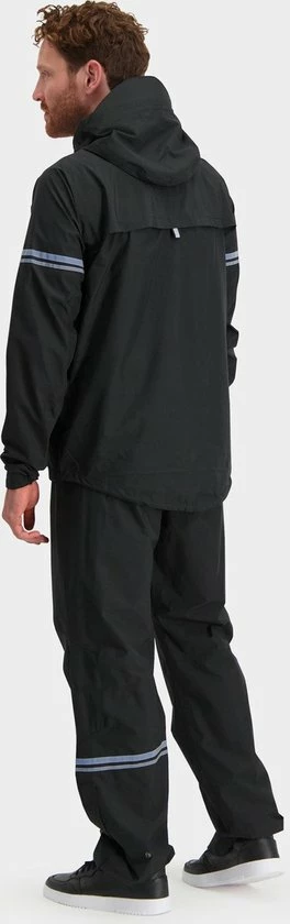 AGU Original Regenpak Essential - Zwart - XL - Dames & Heren - Waterdicht & Ademend 21 AGU Original Regenpak Essential - Zwart - XL - Dames & Heren - Waterdicht & Ademend - Afbeelding 21