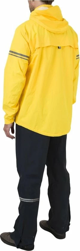 AGU Original Regenpak Essential - Geel/Zwart - L - Dames & Heren - Waterdicht & Ademend 5 AGU Original Regenpak Essential - Geel/Zwart - L - Dames & Heren - Waterdicht & Ademend - Afbeelding 5