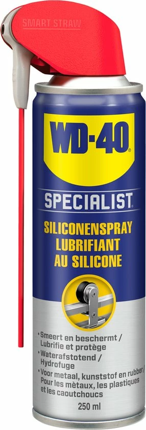 WD-40 Specialist® Siliconenspray - 250ml - Smeermiddel - Siliconenvet - Voor Hogedruk Apparatuur 1 WD-40 Specialist® Siliconenspray - 250ml - Smeermiddel - Siliconenvet - Voor Hogedruk Apparatuur