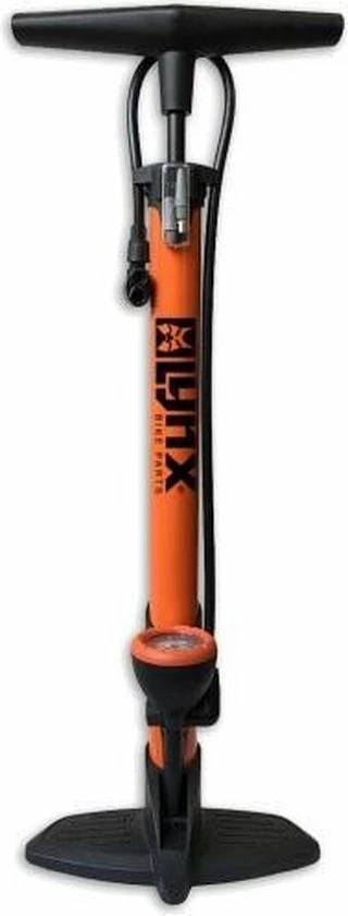 Bsx Air LYNX - Fietspomp Met Drukmeter -12 Bar/174 Psi - Oranje 4 Bsx Air LYNX - Fietspomp Met Drukmeter -12 Bar/174 Psi - Oranje - Afbeelding 4