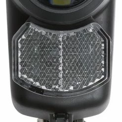 AXA - Nox City 4 Lux - Fietslamp Voorlicht - LED Koplamp - Fietsverlichting Op Batterij - Auto/Off - Zwart