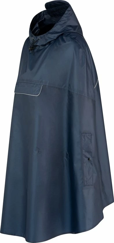 BJ?RNSON BJ RNSON Haps Regenponcho Fiets Dames & Heren - Fietsponcho - Donkerblauw 13 BJ?RNSON BJ RNSON Haps Regenponcho Fiets Dames & Heren - Fietsponcho - Donkerblauw - Afbeelding 13