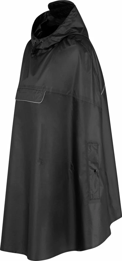 BJ?RNSON BJ RNSON Haps Regenponcho Fiets Dames & Heren - Fietsponcho - Zwart 20 BJ?RNSON BJ RNSON Haps Regenponcho Fiets Dames & Heren - Fietsponcho - Zwart - Afbeelding 20