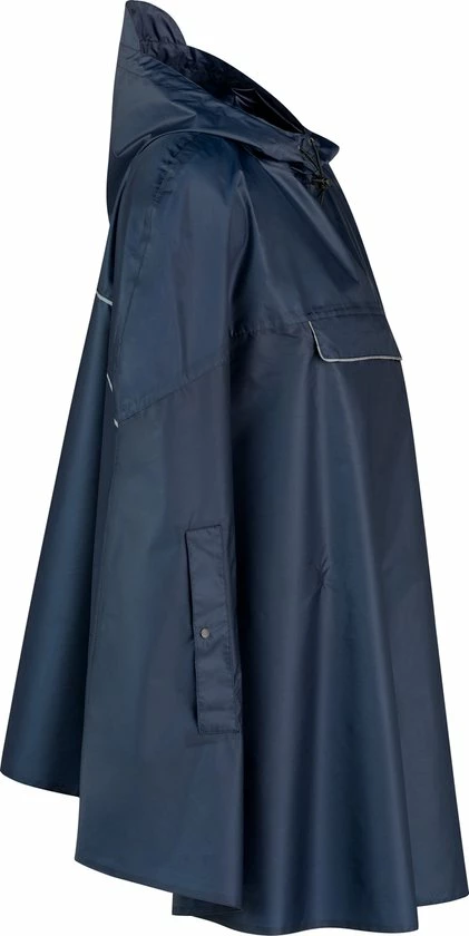 BJ?RNSON BJ RNSON Haps Regenponcho Fiets Dames & Heren - Fietsponcho - Donkerblauw 3 BJ?RNSON BJ RNSON Haps Regenponcho Fiets Dames & Heren - Fietsponcho - Donkerblauw - Afbeelding 3