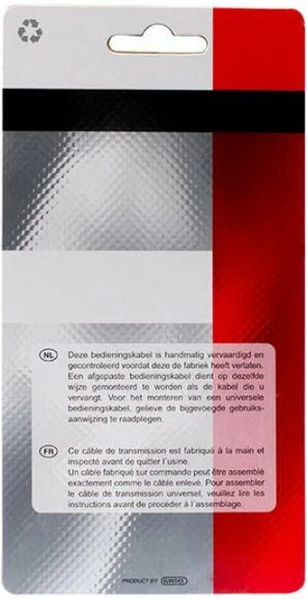 Simson Remkabelset Universeel Zwart 2 Simson Remkabelset Universeel Zwart - Afbeelding 2