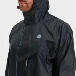 AGU Passat Regenpak Essential - Zwart - L - Dames & Heren - Waterdicht -Windgoo Shop 469x840