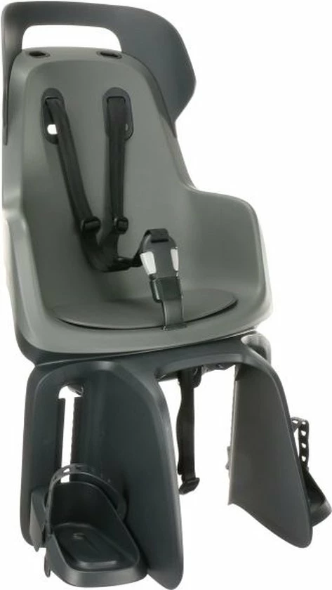 Bobike Maxi Go Fietsstoeltje Achter BD - Macaron Grey 4 Bobike Maxi Go Fietsstoeltje Achter BD - Macaron Grey - Afbeelding 4