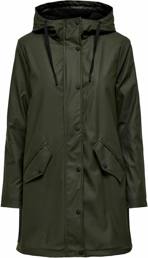 ONLY ONLSALLY RAINCOAT CC OTW Dames Jas - Maat M 8 ONLY ONLSALLY RAINCOAT CC OTW Dames Jas - Maat M - Afbeelding 8