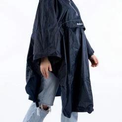 Ralka Poncho - Blauw - Volwassenen -Windgoo Shop 491x840