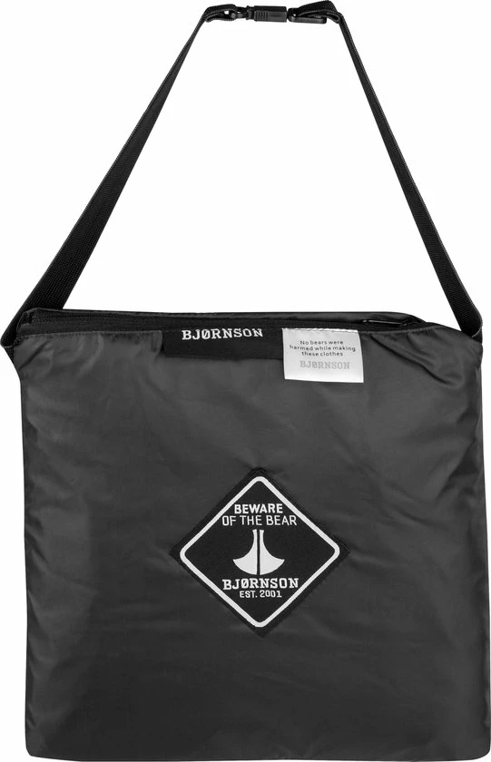 BJ?RNSON BJ RNSON Haps Regenponcho Fiets Dames & Heren - Fietsponcho - Zwart 21 BJ?RNSON BJ RNSON Haps Regenponcho Fiets Dames & Heren - Fietsponcho - Zwart - Afbeelding 21
