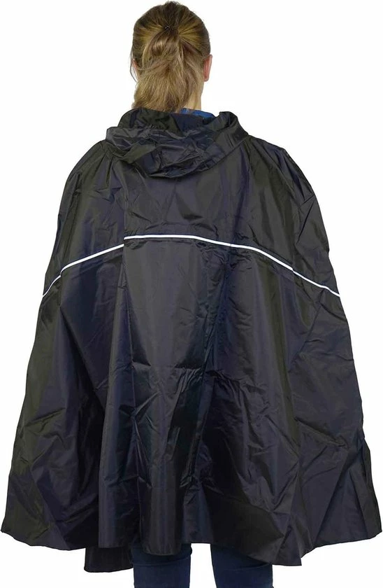 BJ?RNSON BJ RNSON Haps Regenponcho Fiets Dames & Heren - Fietsponcho - Zwart 14 BJ?RNSON BJ RNSON Haps Regenponcho Fiets Dames & Heren - Fietsponcho - Zwart - Afbeelding 14