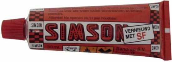 Simson Tube Solutie - Bandenplak - Groot - 30 Ml 12 Simson Tube Solutie - Bandenplak - Groot - 30 Ml - Afbeelding 12