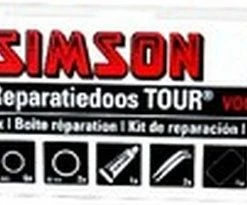 Simson Bandenreparatieset - Bandenplakset Compleet - Type Normaal T.b.v. Fiets - 7 Delig -Windgoo Shop 550x205