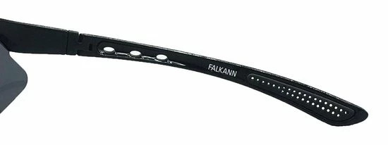 Falkann Basics - Fietsbril / Sportbril Set + 5 Verwisselbare Lenzen Incl. Gepolariseerde Lens - Zwart 3 Falkann Basics - Fietsbril / Sportbril Set + 5 Verwisselbare Lenzen Incl. Gepolariseerde Lens - Zwart - Afbeelding 3