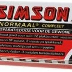 Simson Bandenreparatieset - Bandenplakset Compleet - Type Normaal T.b.v. Fiets - 7 Delig -Windgoo Shop 550x265