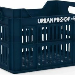 Gerecyclede Fietskrat Urban Proof 30 Liter - Donkerblauw -Windgoo Shop 550x317 2