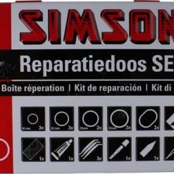 Simson Bandenreparatieset - Bandenplakset Compleet - Type Select T.b.v. Fiets - 23 Delig -Windgoo Shop 550x325 1