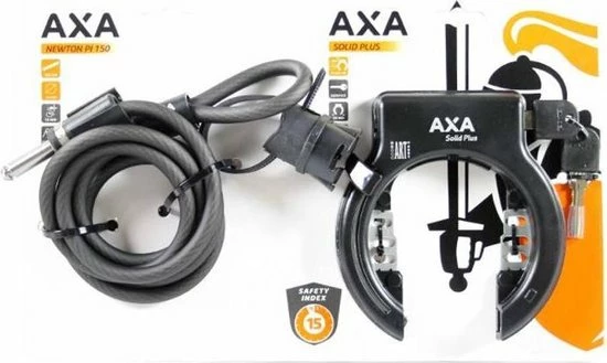 Axa Solid Plus Set Ringslot Met Insteekketting ART-2 Zwart 8 Axa Solid Plus Set Ringslot Met Insteekketting ART-2 Zwart - Afbeelding 8
