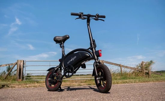 Wind-goo Windgoo - B3 Elektrische Long-Range E-Bike Met Trappers - E-bike - 25Km / H - Zwart 7 Wind-goo Windgoo - B3 Elektrische Long-Range E-Bike Met Trappers - E-bike - 25Km / H - Zwart - Afbeelding 7
