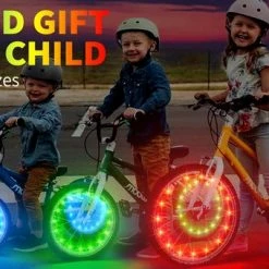 BOTC Wielverlichting Fiets - 20 Holders - Spaakverlichting LED - Lichtsnoer Fietswiel - Fiets Wiel Licht - 20 Leds - 220CM - Rood 19 BOTC Wielverlichting Fiets - 20 Holders - Spaakverlichting LED - Lichtsnoer Fietswiel - Fiets Wiel Licht - 20 Leds - 220CM - Rood -Windgoo Shop 550x340 9