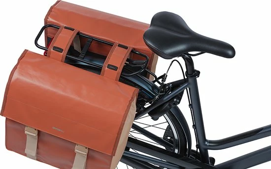 Basil Urban Load Dubbele Fietstas - 48-53 Liter - Terrarood 7 Basil Urban Load Dubbele Fietstas - 48-53 Liter - Terrarood - Afbeelding 7