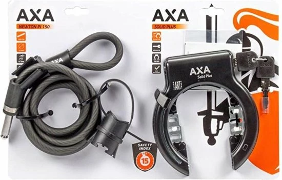 Axa Solid Plus Set Ringslot Met Insteekketting ART-2 Zwart 13 Axa Solid Plus Set Ringslot Met Insteekketting ART-2 Zwart - Afbeelding 13