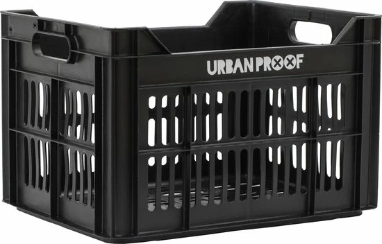 Urban Proof - Fietskrat - 30 L - Zwart 1 Urban Proof - Fietskrat - 30 L - Zwart