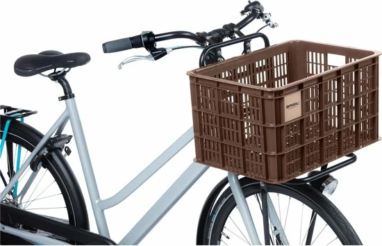 Basil Fietskrat L - Groot - 40 Liter - Zwart 10 Basil Fietskrat L - Groot - 40 Liter - Zwart - Afbeelding 10