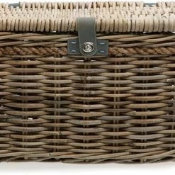 New Looxs Melbourne Large Fietsmand Voordrager - 45 Liter - Rotan Grijs -Windgoo Shop 550x359 5