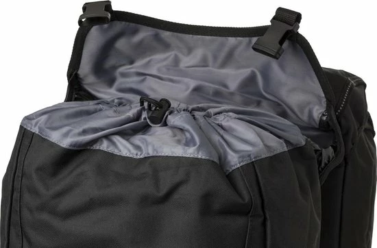 Fastrider Unibag Dubbele Fietstas - Voorzien Van Uitsparing Voor Snelbinders En LED Verlichting - Waterafstotend - Reflectiestrepen - 28 Liter - Zwart 7 Fastrider Unibag Dubbele Fietstas - Voorzien Van Uitsparing Voor Snelbinders En LED Verlichting - Waterafstotend - Reflectiestrepen - 28 Liter - Zwart - Afbeelding 7