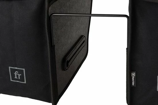 Fastrider Canvas 37 Dubbele Fietstas Zwart - 65L 5 Fastrider Canvas 37 Dubbele Fietstas Zwart - 65L - Afbeelding 5