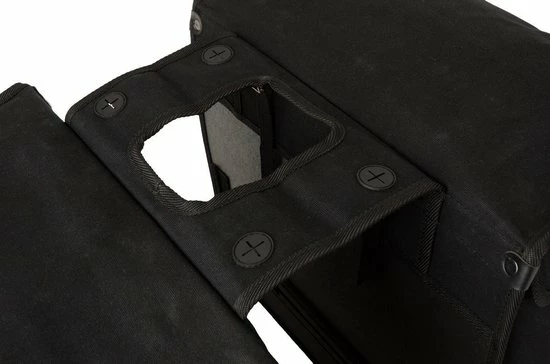 Fastrider Canvas 37 Dubbele Fietstas Zwart - 65L 8 Fastrider Canvas 37 Dubbele Fietstas Zwart - 65L - Afbeelding 8