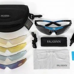 Falkann Basics - Fietsbril / Sportbril Set + 5 Verwisselbare Lenzen Incl. Gepolariseerde Lens - Zwart 7 Falkann Basics - Fietsbril / Sportbril Set + 5 Verwisselbare Lenzen Incl. Gepolariseerde Lens - Zwart -Windgoo Shop 550x365 13