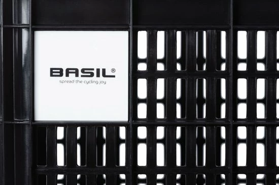 Basil Fietskrat L - Groot - 40 Liter - Zwart 12 Basil Fietskrat L - Groot - 40 Liter - Zwart - Afbeelding 12