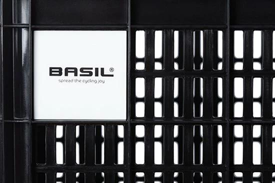 Basil Fietskrat M - Medium - 29.5 Liter - Zwart 3 Basil Fietskrat M - Medium - 29.5 Liter - Zwart - Afbeelding 3