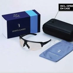 BBB Cycling Impulse PH Fietsbril - Zonnebril Meekleurende Lens - Instelbaar Neusstuk - Glossy Metallic Black - BSG-62PH -Windgoo Shop 550x366 45