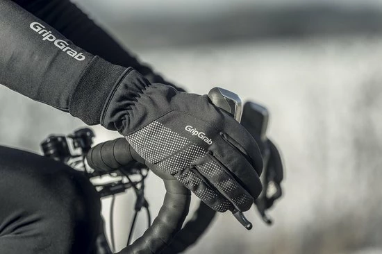 GripGrab - Ride Windproof Winter Glove - Zwart - Unisex - Maat L 8 GripGrab - Ride Windproof Winter Glove - Zwart - Unisex - Maat L - Afbeelding 8