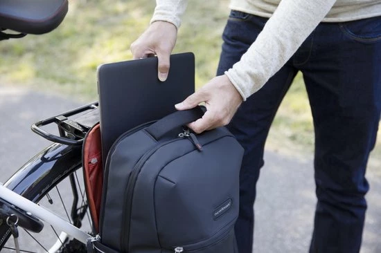 New Looxs Nevada 17" Laptop Rugzak Fietstas - 17 Liter Zwart 5 New Looxs Nevada 17" Laptop Rugzak Fietstas - 17 Liter Zwart - Afbeelding 5