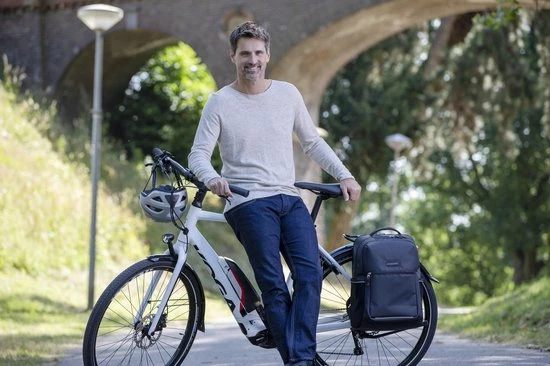New Looxs Nevada 17" Laptop Rugzak Fietstas - 17 Liter Zwart 6 New Looxs Nevada 17" Laptop Rugzak Fietstas - 17 Liter Zwart - Afbeelding 6