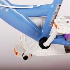 Disney Frozen 2 Kinderfiets - Meisjes - 16 Inch - Blauw - Twee Handremmen -Windgoo Shop 550x368 4
