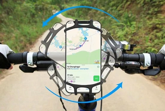 GS-T Telefoonhouder Fiets | Mobielhouder Fiets | Smartphone Houder Fiets | Fietshouder | 6 GS-T Telefoonhouder Fiets | Mobielhouder Fiets | Smartphone Houder Fiets | Fietshouder | - Afbeelding 6