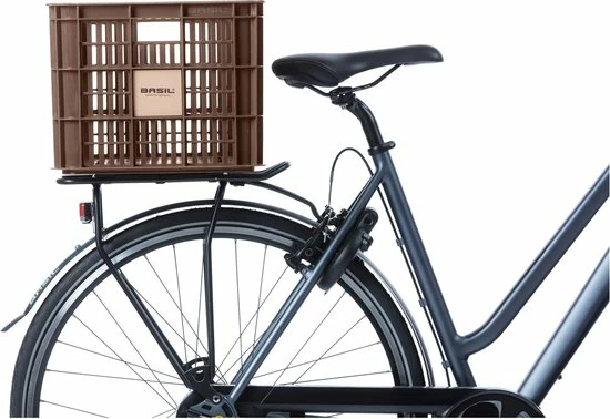 Basil Fietskrat L - Groot - 40 Liter - Zwart 9 Basil Fietskrat L - Groot - 40 Liter - Zwart - Afbeelding 9