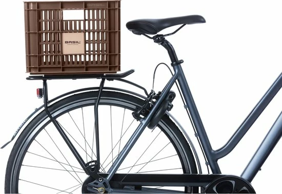 Basil Fietskrat M - Medium - 29.5 Liter - Zwart 12 Basil Fietskrat M - Medium - 29.5 Liter - Zwart - Afbeelding 12