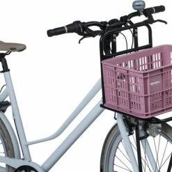 Basil Fietskrat S - Small - 17.5 Liter - Roze -Windgoo Shop 550x381 1