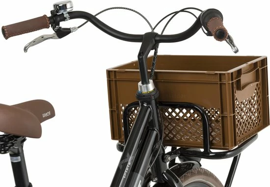 Fastrider Fietskrat Medium - Bruin - 22L 4 Fastrider Fietskrat Medium - Bruin - 22L - Afbeelding 4