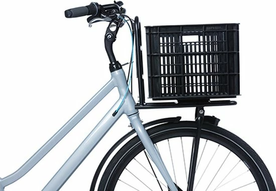 Basil Fietskrat L - Groot - 40 Liter - Zwart 5 Basil Fietskrat L - Groot - 40 Liter - Zwart - Afbeelding 5