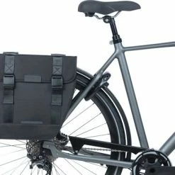 Basil Tour Dubbele Fietstas - 28 Liter - Zwart