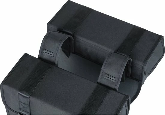 Basil Tour Dubbele Fietstas - 28 Liter - Zwart 6 Basil Tour Dubbele Fietstas - 28 Liter - Zwart - Afbeelding 6