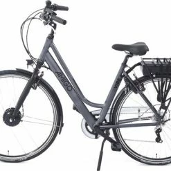 Amigo E-Vibe D1 - Elektrische Stadsfiets Voor Dames - Met 7 Versnellingen - Matgrijs 13 Amigo E-Vibe D1 - Elektrische Stadsfiets Voor Dames - Met 7 Versnellingen - Matgrijs -Windgoo Shop 550x383 7